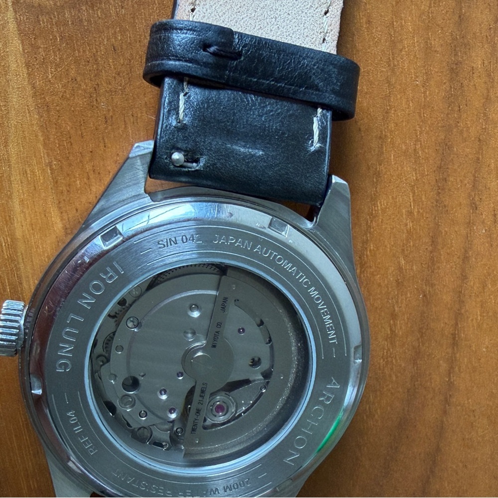 Archon Iron Lung REF IL04 Japan Automatic 200M Men's Watch - Picture 10 of 11